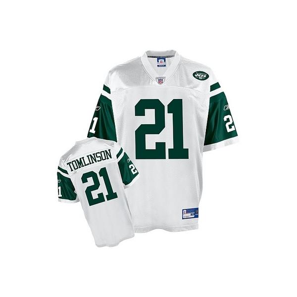 LaDainian Tomlinson NY-J Football Jersey - NY-J #21 Football Jersey(White)