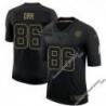 Black Jimmy Orr Steelers #86 Stitched Salute to Service Football Jersey Mens Womens Youth