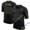 Black J.R. Wilburn Steelers #86 Stitched Salute to Service Football Jersey Mens Womens Youth