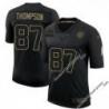 Black Weegie Thompson Steelers #87 Stitched Salute to Service Football Jersey Mens Womens Youth