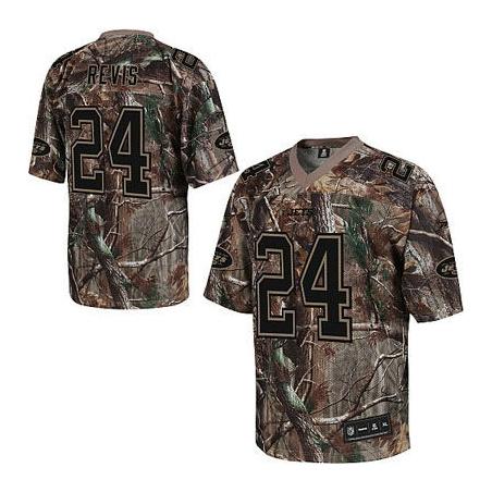 Darrelle Revis NY-J Football Jersey - NY-J #24 Football Jersey(Camo)