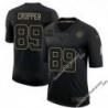 Black Marshall Cropper Steelers #89 Stitched Salute to Service Football Jersey Mens Womens Youth