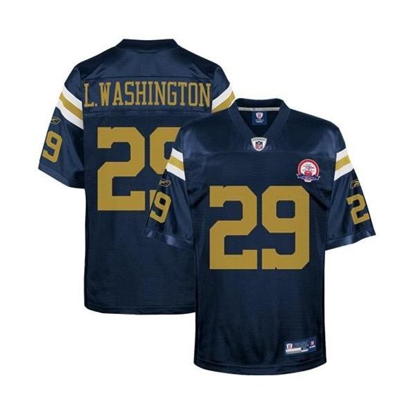 Leon Washington NY-J Football Jersey - NY-J #29 Football Jersey(Blue 50th)