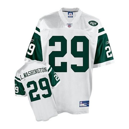 Leon Washington NY-J Football Jersey - NY-J #29 Football Jersey(White)