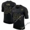 Black Darryl Ford Steelers #94 Stitched Salute to Service Football Jersey Mens Womens Youth