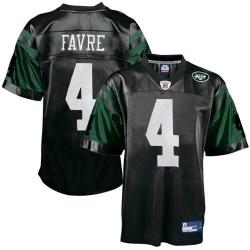 Brett Favre NY-J Football Jersey - NY-J #4 Football Jersey(Black)