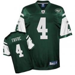 Brett Favre NY-J Football Jersey - NY-J #4 Football Jersey(Green)