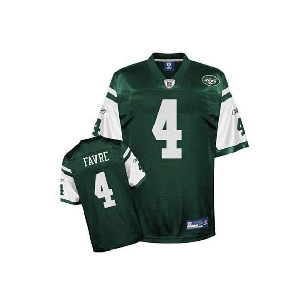 Brett Favre NY-J Football Jersey - NY-J #4 Football Jersey(Green)