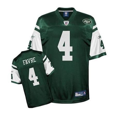 Brett Favre NY-J Football Jersey - NY-J #4 Football Jersey(Green)