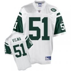 Jonathan Vilma NY-J Football Jersey - NY-J #51 Football Jersey(White)