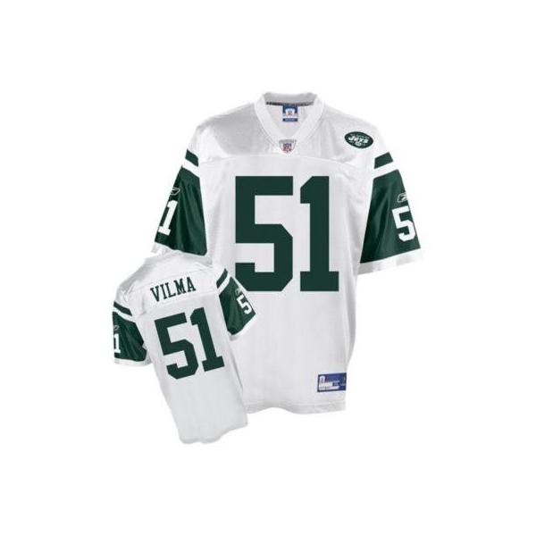 Jonathan Vilma NY-J Football Jersey - NY-J #51 Football Jersey(White)