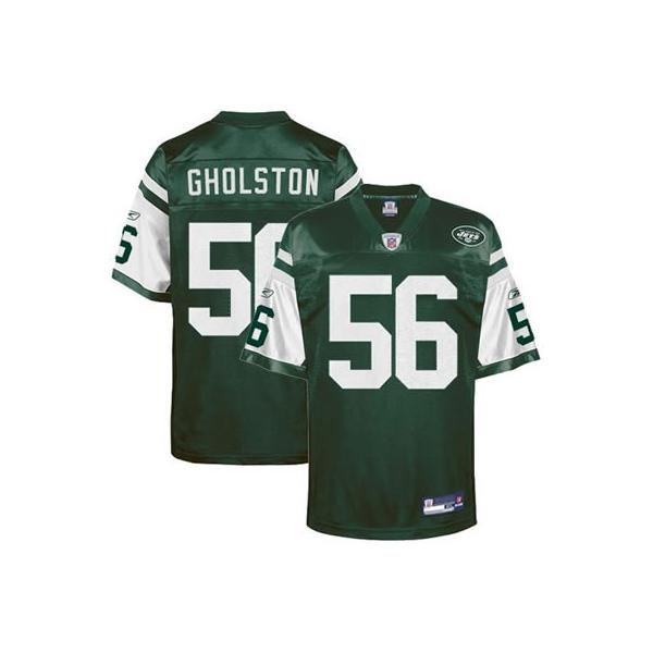 Vernon Gholston NY-J Football Jersey - NY-J #56 Football Jersey(Green)