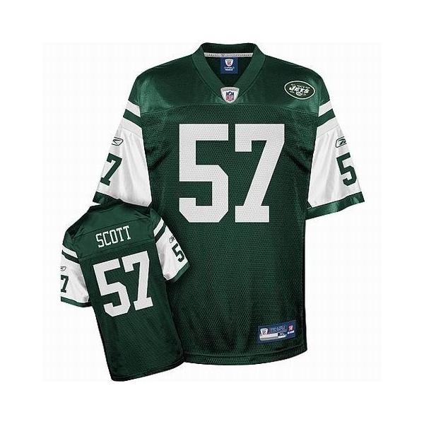 Bart Scott NY-J Football Jersey - NY-J #57 Football Jersey(Green)