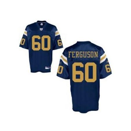 D Brickashaw Ferguson NY-J Football Jersey - NY-J #60 Football Jersey(Blue)