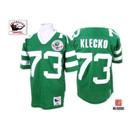 Joe Klecko NY-J Football Jersey - NY-J #73 Football Jersey(Green Throwback)