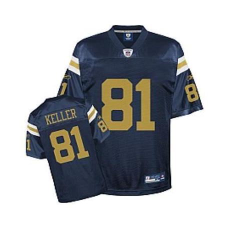 Dustin Keller NY-J Football Jersey - NY-J #81 Football Jersey(Blue)