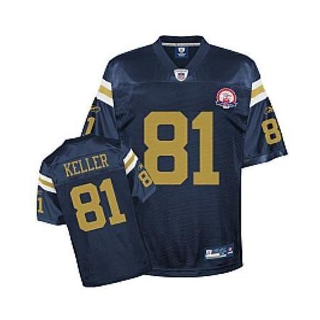 Dustin Keller NY-J Football Jersey - NY-J #81 Football Jersey(Blue 50th)