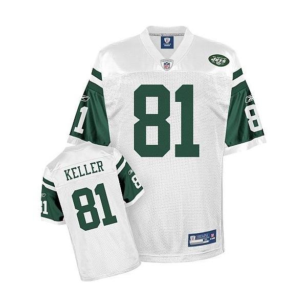 Dustin Keller NY-J Football Jersey - NY-J #81 Football Jersey(White)