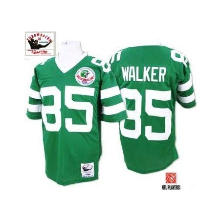 Wesley Walker NY-J Football Jersey - NY-J #85 Football Jersey(Green Throwback)