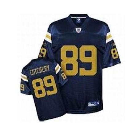 Jerricho Cotchery NY-J Football Jersey - NY-J #89 Football Jersey(Blue)