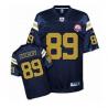 Jerricho Cotchery NY-J Football Jersey - NY-J #89 Football Jersey(Blue 50th)