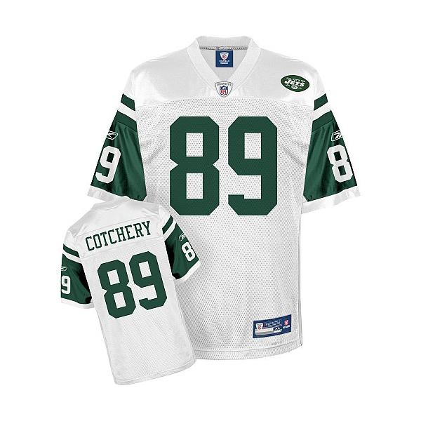 Jerricho Cotchery NY-J Football Jersey - NY-J #89 Football Jersey(White)