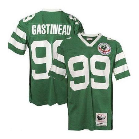 Mark Gastineau NY-J Football Jersey - NY-J #99 Football Jersey(Green Throwback)