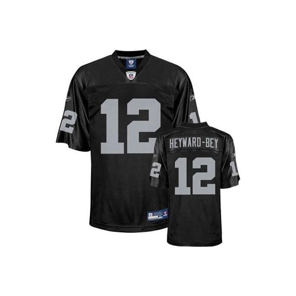 Darrius Heyward Bey Oakland Football Jersey - Oakland #12 Football Jersey(Black)