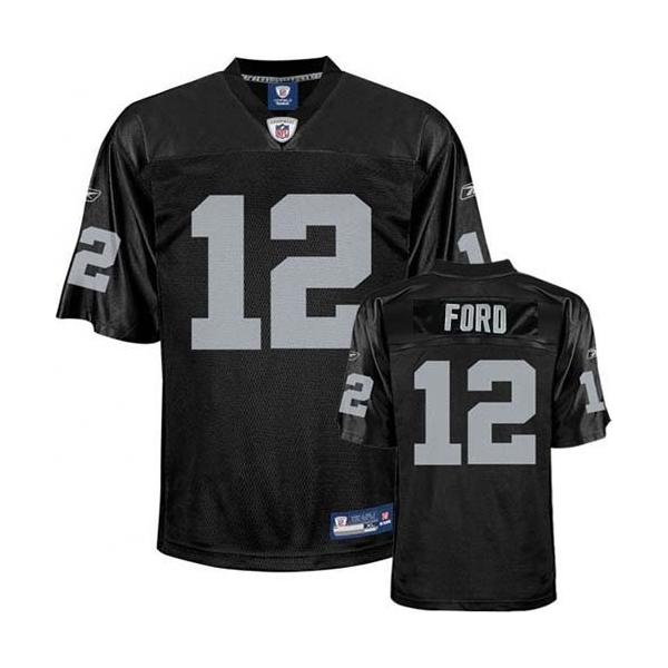 Jacoby Ford Oakland Football Jersey - Oakland #12 Football Jersey(Black)