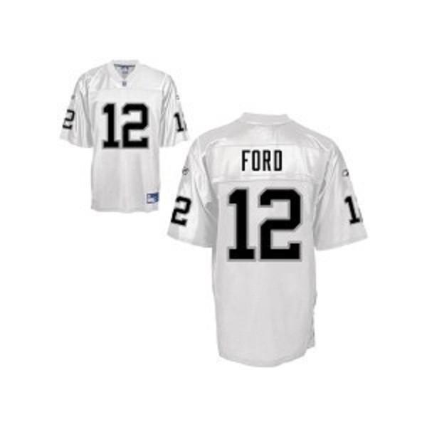 Jacoby Ford Oakland Football Jersey - Oakland #12 Football Jersey(White)