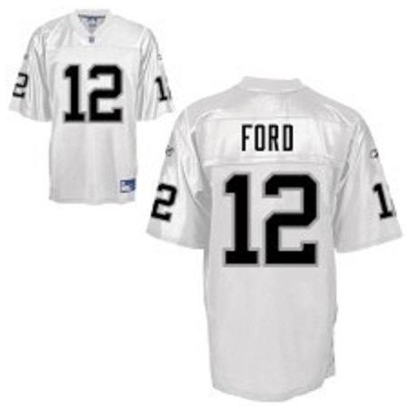 Jacoby Ford Oakland Football Jersey - Oakland #12 Football Jersey(White)