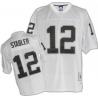 Ken Stabler Oakland Football Jersey - Oakland #12 Football Jersey(White)