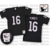 Jim Plunkett Oakland Football Jersey - Oakland #16 Football Jersey(Black Throwback)