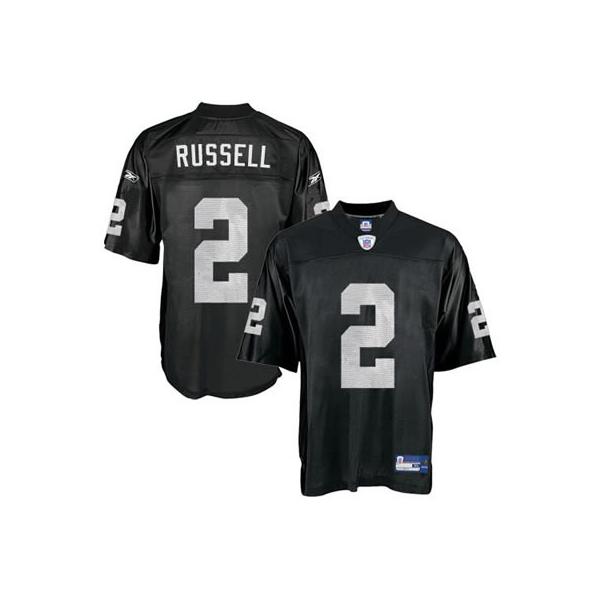 JaMarcus Russell Oakland Football Jersey - Oakland #2 Football Jersey(Black)