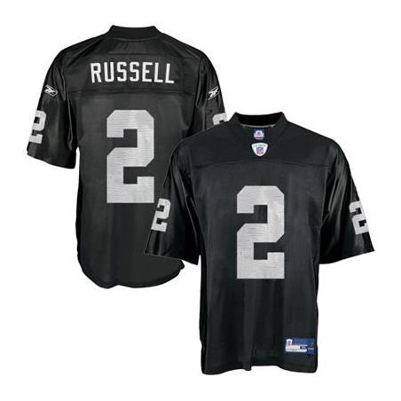 JaMarcus Russell Oakland Football Jersey - Oakland #2 Football Jersey(Black)