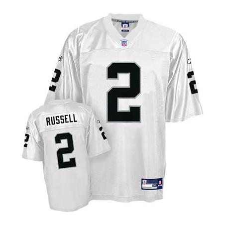 JaMarcus Russell Oakland Football Jersey - Oakland #2 Football Jersey(White)