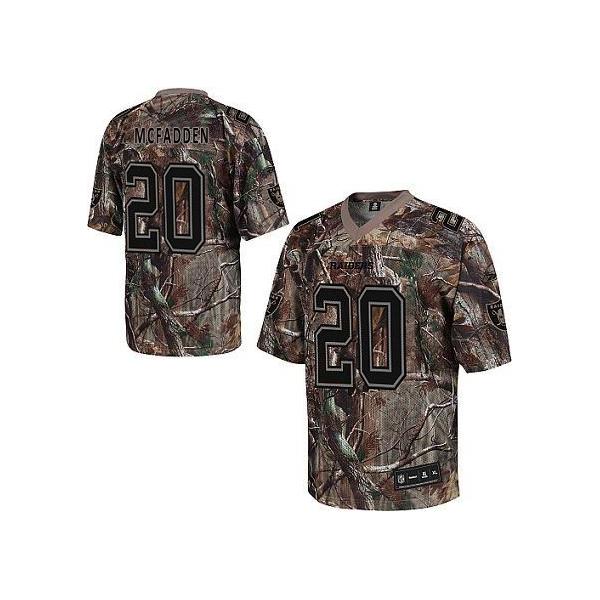 Darren McFadden Oakland Football Jersey - Oakland #20 Football Jersey(Camo)