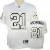 Nnamdi Asomugha Oakland Football Jersey - Oakland #21 Football Jersey(White Silver Number)