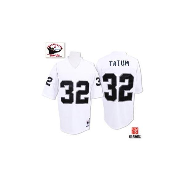 Jack Tatum Oakland Football Jersey - Oakland #32 Football Jersey(White Throwback)