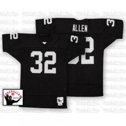 Marcus Allen Oakland Football Jersey - Oakland #32 Football Jersey(Black Throwback)