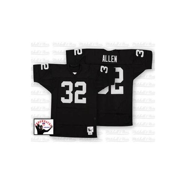 Marcus Allen Oakland Football Jersey - Oakland #32 Football Jersey(Black Throwback)