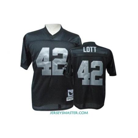 Ronnie Lott Oakland Football Jersey - Oakland #42 Football Jersey(Black)