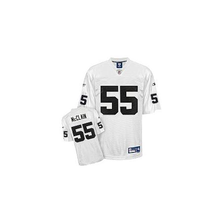 Rolando McClain Oakland Football Jersey - Oakland #55 Football Jersey(White)