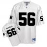 Derrick Burgess Oakland Football Jersey - Oakland #56 Football Jersey(White)