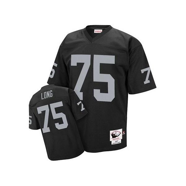 Howie Long Oakland Football Jersey - Oakland #75 Football Jersey(Black)