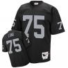 Howie Long Oakland Football Jersey - Oakland #75 Football Jersey(Black)