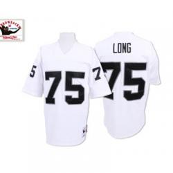 Howie Long Oakland Football Jersey - Oakland #75 Football Jersey(White)