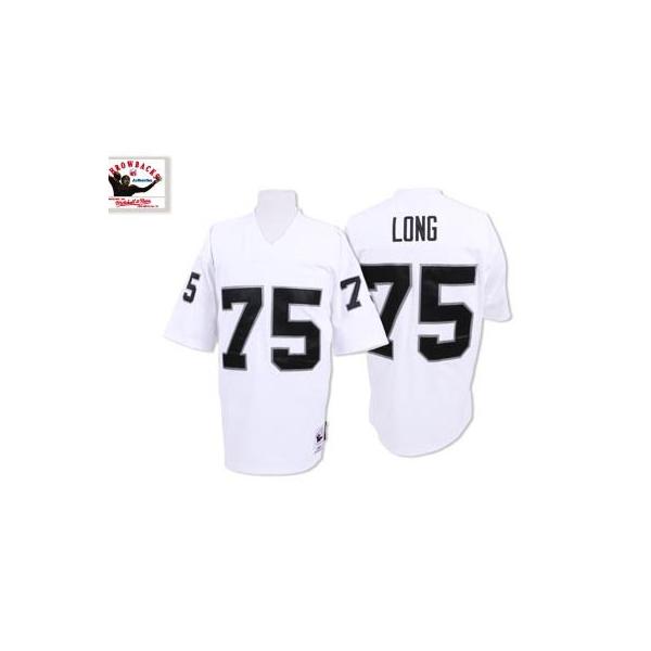 Howie Long Oakland Football Jersey - Oakland #75 Football Jersey(White)