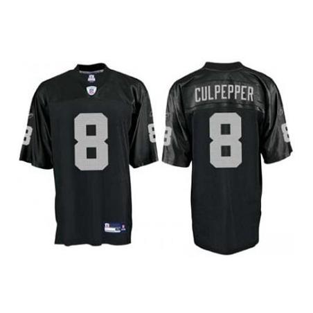 Daunte Culpepper Oakland Football Jersey - Oakland #8 Football Jersey(Black)