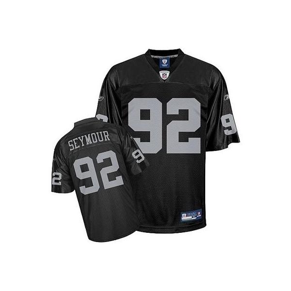 Richard Seymour Oakland Football Jersey - Oakland #92 Football Jersey(Black)